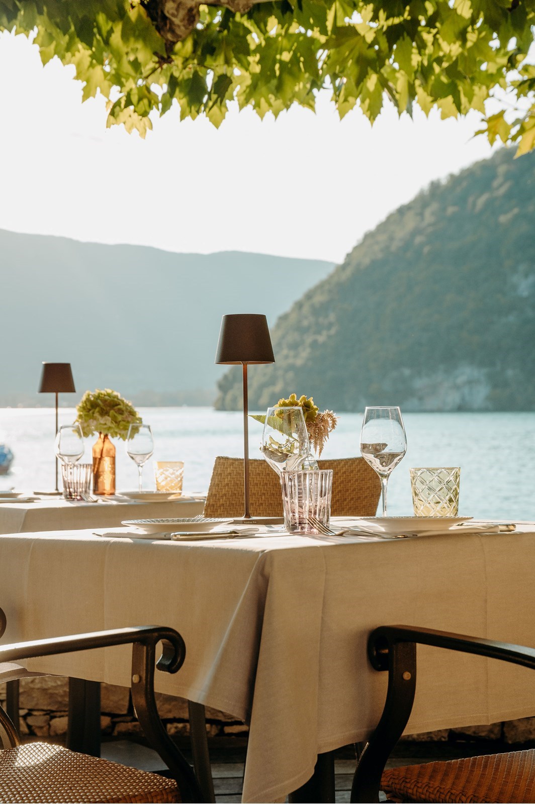 Les plus belles terrasses au bord du lac d'Annecy