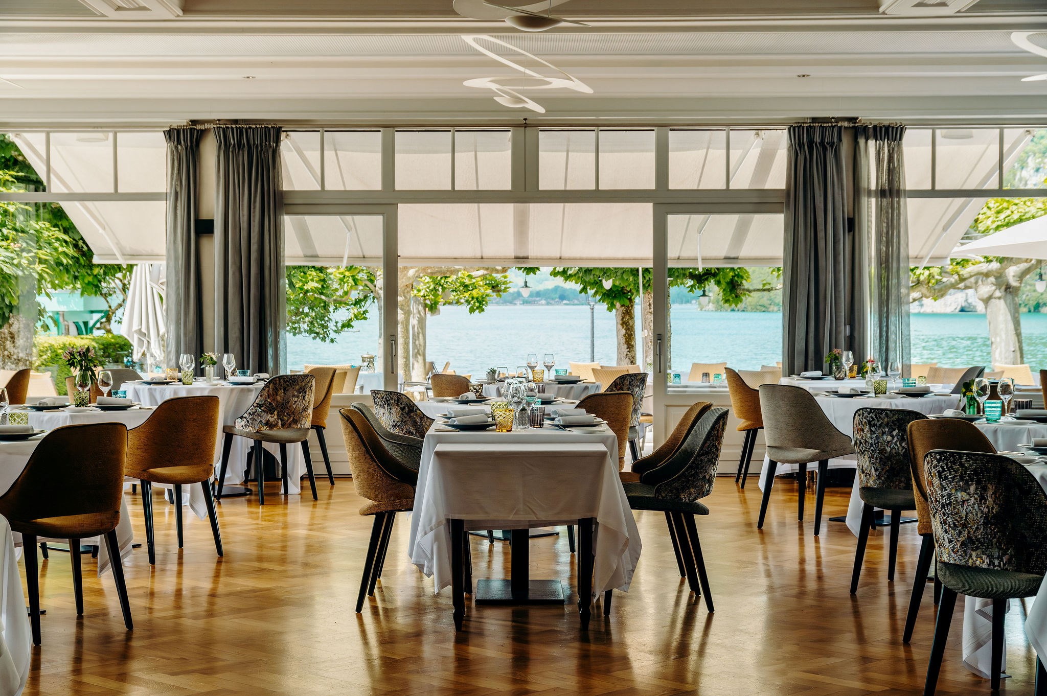 Our Restaurant in Talloires, on the Shores of Lake Annecy