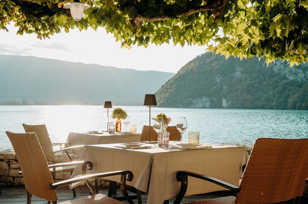 Les plus belles terrasses au bord du lac d&#39;Annecy