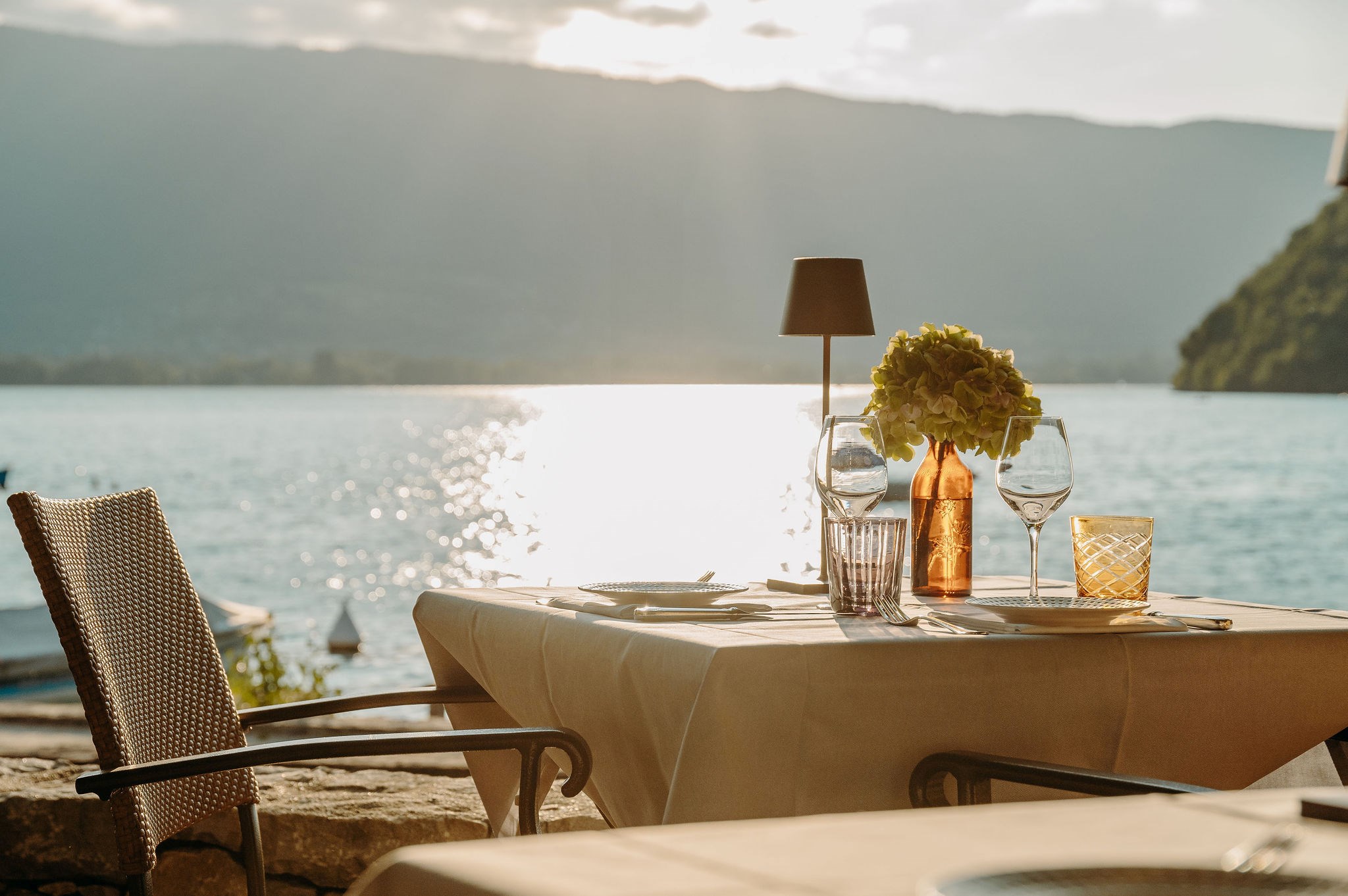 Les plus belles terrasses au bord du lac d'Annecy