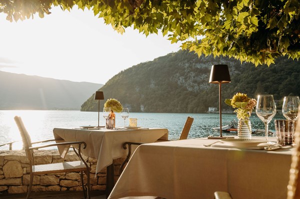 Les plus belles terrasses au bord du lac d&#39;Annecy